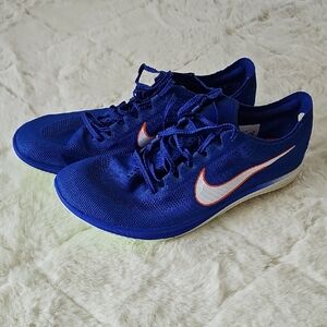 New Nike ZoomX Dragonfly Racer Blue Track Shoes, Unisex Men 10.5